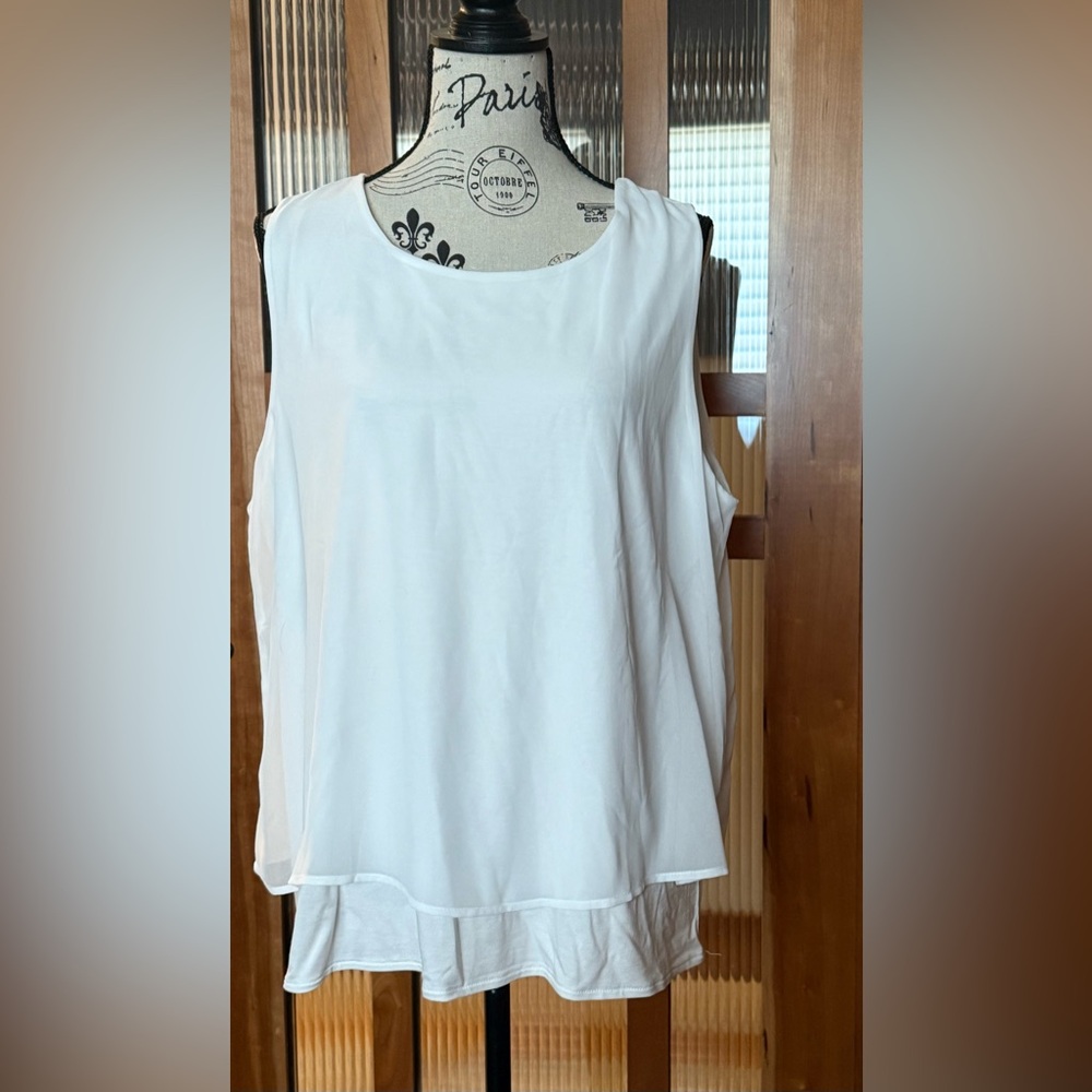 Chico's Classic White Tank Top
